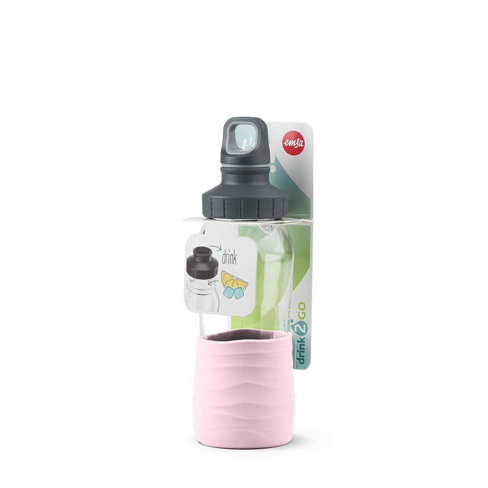 Скляна пляшка для води EMSA Drink2Go - 4